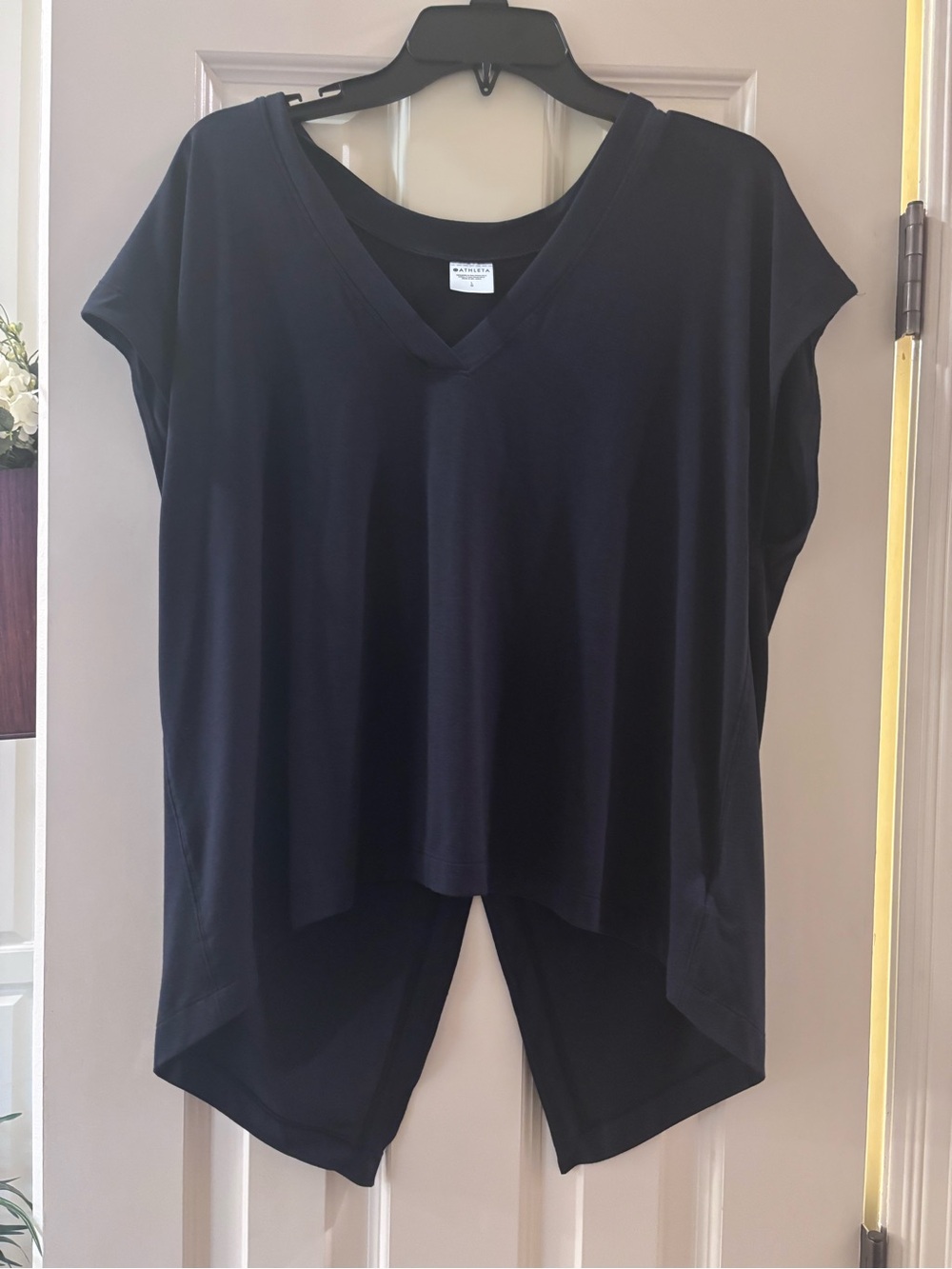 Athleta Split Back Top